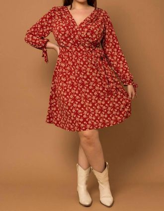 Gilli Nathalya Dress - Curvy In Red