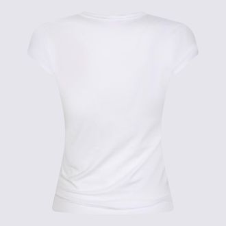 Diesel Logo-Embroidered T-Shirt - White
