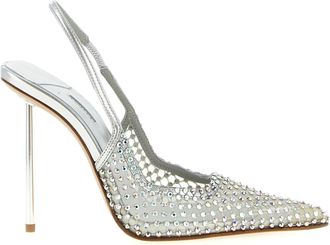 Le Silla Gilda Decollete Silver-Donna