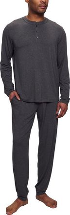 Eberjey Henry Jersey Pajamas in Charcoal Heather at Nordstrom, Size X-Large