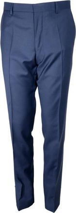 Roy Robson Tessuto Lavorato Broeken - Heren - Slim Fit Broeken - Blauw - 3XL - Wol - Broeken