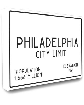 Stupell Industries Philly City Limit