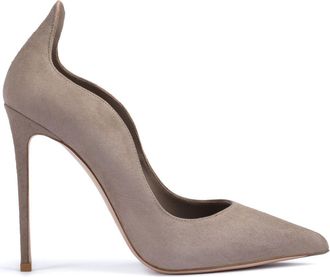 Le Silla Ivy 120mm suede pumps - women - Suede - 40 - Neutrals