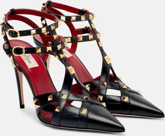 Valentino Garavani Studdy leather pumps