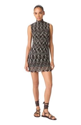Missoni High-neck Mini Dress In Embroidered Lace in Multicoloured at Nordstrom, Size 38 It