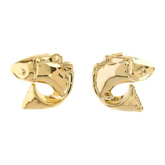 Jacquemus Les Boucles Poisson Earrings - female - Jacquemus - Earrings - Yellow - ONE SIZE - Accessories