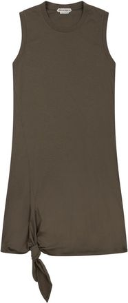 J.W.Anderson Sleeveless Mini Dress With Knot Detail And Asymmetrical Hem