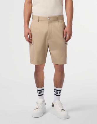 Philipp Plein Cargo Shorts Men in Beige at Nordstrom, Size 50