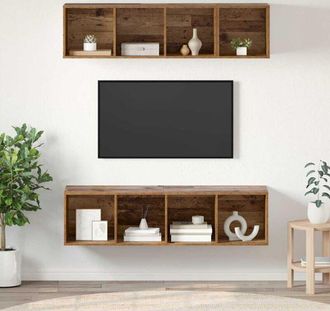 vidaXL Cama Con Cajones Madera De Ingenier&iacute;a Roble Sonoma 120x190 Cm