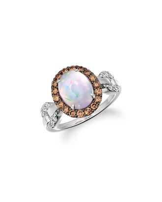 Le Vian 14K 1.94 ct. tw. Diamond & Opal Cocktail Ring
