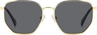 Polaroid PLD 6214/S/X Polarized 2F7/M9 Mens Sunglasses Gold Size 56