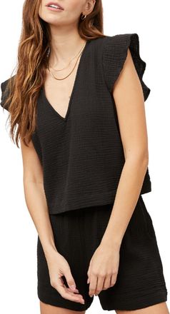 Rails Womens Miley Sleeveless Top In Black