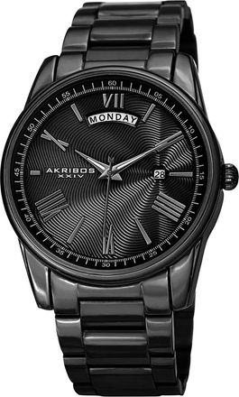 Akribos XXIV Akribos Xxiv Mens Stainless Steel Watch