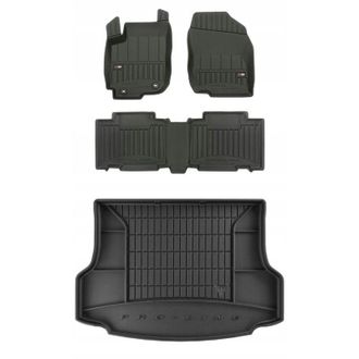 OEM Set Alfombrillas Goma 3d Toyota Rav4 4 2013-2019