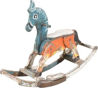Biscottini International Biscottini - Handmade wooden rocking horse