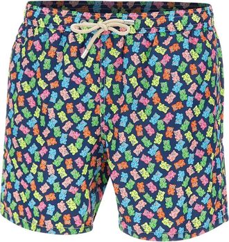 MC2 Saint Barth Badmode, Heren, Veelkleurig, M, Polyester, Lighting Micro Fantasy Zwemshorts