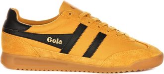 Gola Yellow Suede Mesh Trainers for Men