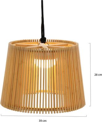 New Garden Okinawa hanglamp led oplaadbaar dimbaar &oslash; 39cm (h: 28cm)