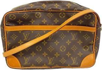 Louis Vuitton Pre-owned Cross Body Bags, female, Brown, Size: ONE SIZE Pre-owned Vintage Shoulder Bag