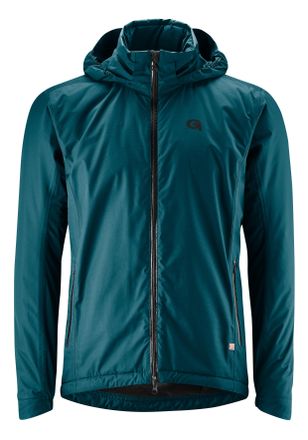 Gonso Fahrradjacke GONSO Save Jacket Therm M, Herren, Gr. S, blau (fossil blau), 100% Polyester, Jacken Fahrradjacke, Herren Regenjacke wind- und wasserdich