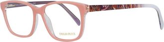 Pucci Stijlvolle Roze Optische Monturen met Veerscharnier - Dames - Brillen - Veelkleurig - ONE Size - Accessoires