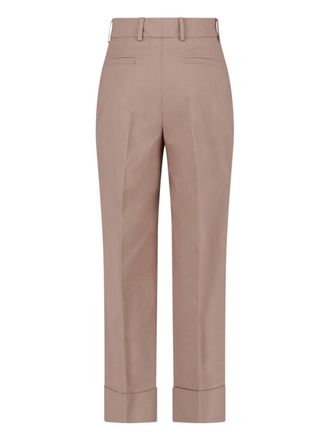 Incotex Womens Trousers Beige Cotton