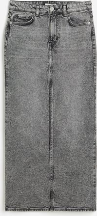 H&M Jeansjupe - Grau