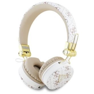 Guess Auriculares Supraaurales Bluetooth Guess Enc Gubh70e4ptmh Blanco/blanco 4g Forma Triangular Redonda