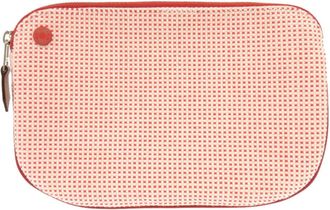 Herm&egrave;s Cognac Cotton Pouch (Pre-Owned)