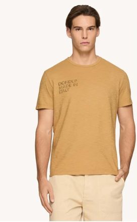 Dondup Hombre, Camisetas, Marrón, Talla: 3XL