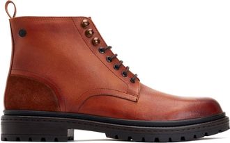 Base London Dettori Mens Work Boots - Tan - Size UK 12