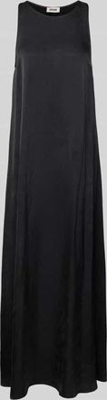 Drykorn Drykorn Maxikleid mit Rundhalsausschnitt Modell VLORA in Black, Größe 34