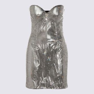 Dolce & Gabbana Silver Mini Dress