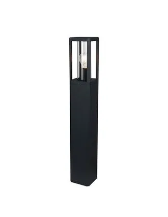 Mantra Mantra Bolardo Para Exterior De 80cm De Alto Nevada 1luz E27 Negro