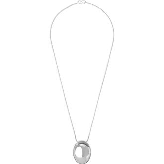 LI&Eacute; STUDIO The Julia Pendant Necklace in Silver at Nordstrom