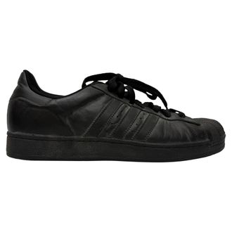 adidas Originals Adidas Superstar sneakers in volledig zwart leer