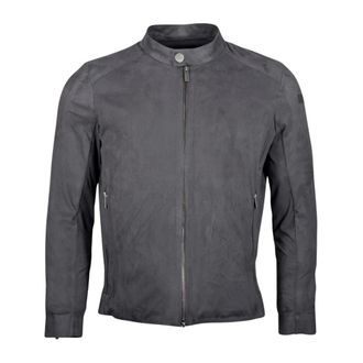 Roberto Ricci Design Leather Jackets, male, Blue, Size: 3XL Nabucco Biker Jkt