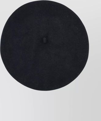 Patou round beret hat featuring bow detail