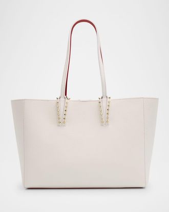 Christian Louboutin Cabata Soft Small Tote Bag in Grained Leather