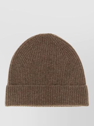 Ballantyne ribbed cashmere beanie