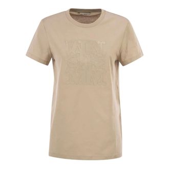 Max Mara Dames, Tops, Beige, Maat: XS Jersey