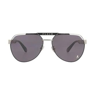 Philipp Plein Aviator Full Rim Sunglasses - Gray