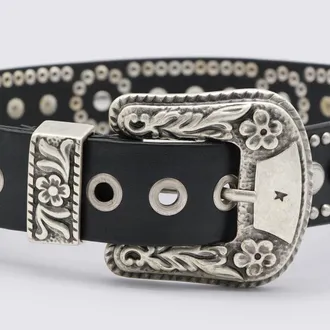 Golden Goose Womens Belts Black _le