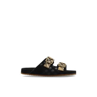 Burberry Sliders, female, Black, Size: 10 US Urchin Slides