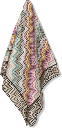 Missoni Sciarpa con motivo a zigzag - Toni neutri