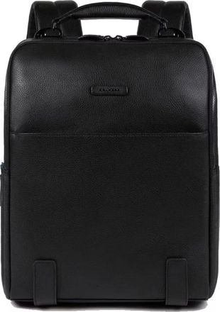 Piquadro Backpacks - Heren - Rugzakken - Zwart - ONE Size - Leer - Tassen