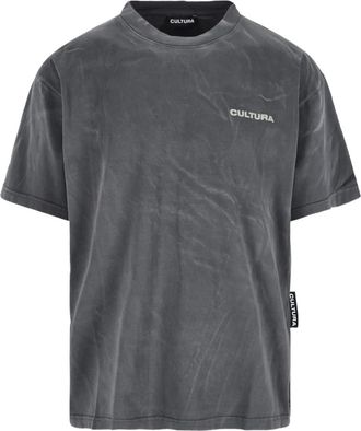 Cultura T-shirt con logo - Grigio