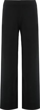 P.A.R.O.S.H. Womens Sweater Pants - Black Wool - Size Medium