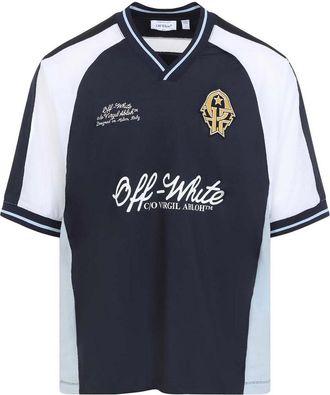 Off-white Off White Soccer V-Neck T-Shirt