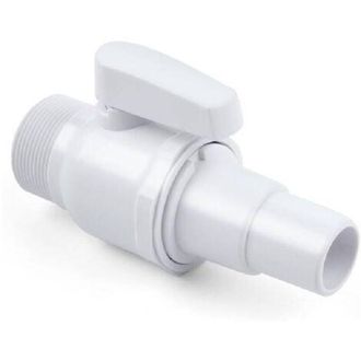 OEM V&aacute;lvula De Bola Bidireccional De Repuesto Econoline, Compatible Con El Filtro De Piscina Hayward Sp0729, 1.5 Mip X 1.5 - 1.25, Pl&aacute;stico Abs, 1 Unidad
